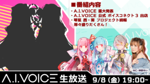 第32回 A.I.VOICE生放送