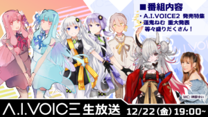 第36回 A.I.VOICE生放送