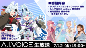 第43回 A.I.VOICE生放送